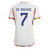 Cheap Belgium Kevin De Bruyne #7 Away Football Shirt World Cup 2022 Short Sleeve